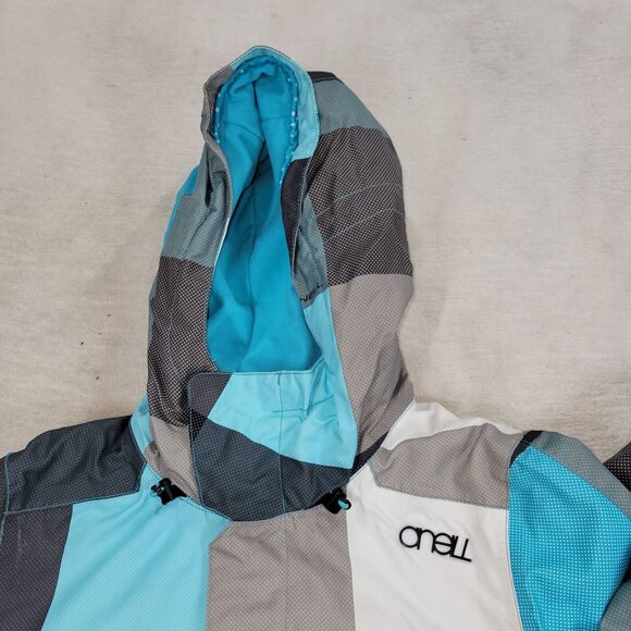 O Neill Jacket Size Small Blue Snowboarding Winter Cold Skiing Escape 8000 Grs - Picture 11 of 16